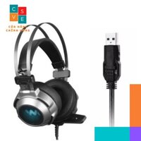 Headphone Gaming Wangming WM9200 Có Dây - Cổng USB - Tai Nghe Chụp Tai Led Chính Hãng - BH 12 Tháng