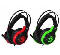 Headphone Marvo HG8948 đỏ/Xanh (USB+3,5mm)