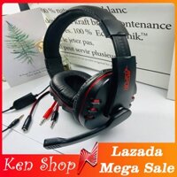 Headphones gaming, tai nghe có dây chống ồn, không gây đau rát khó chịu khi sử dụng lâu