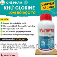 Heal Thy Fish- Khử  clorin và khử khí độc trong bể cá cảnh, cá koi