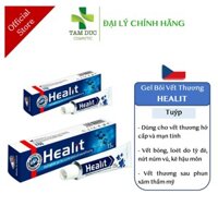 HEALIT GEL - Gel Bôi Vết Thương Hở Healit, Vết Bỏng, Loét do Tỳ đè, Nứt kẽ hậu môn, Trĩ - Cộng hòa Séc