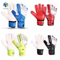 Healmeyou 1 Đôi Găng Tay Thủ Môn, Size 5-10 Găng Tay Thủ Môn Bóng Đá Trẻ Em Chống Trơn Trượt, Thi Đấu Cao Su Dày Có Thể Điều Chỉnh Trò Chơi Thủ Môn Găng Tay Chơi Bóng Đá