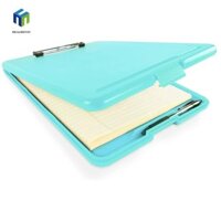 Healmeyou A4 Hộp Clipboard Chống Thấm Nước Slimcase Hộp Đựng Giấy Di Động Đa Năng Tấm Lót Viết Bền
