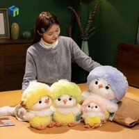 Healmeyou Búp bê nhồi bông gà con, Động vật nhồi bông Đồ chơi nhồi bông gà Kawaii, Quà tặng trẻ em 28cm Nhìn thực tế Hoạt hình Gà trống sang trọng Trẻ em