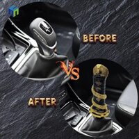 Healmeyou Cần số ngắn, Núm cần số Hộp số bằng tay Cần số Hộp số bằng tay Cần số Cobra Gear, Dễ dàng cài đặt Hình con rắn Nhựa Gear Lever Wave Stick Head Car