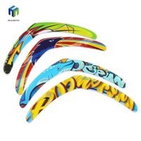 Healmeyou Đồ chơi Boomerang bay, Boomerang hình chữ V chuyên nghiệp tương tác, Trẻ em chơi EVA Hình chữ V vui nhộn Cá heo Boomerang Quà tặng trẻ em