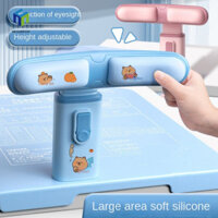 Healmeyou Dụng cụ chỉnh sửa tư thế ngồi, có tấm lót viết Capybara Giá đỡ máy tính để bàn viết học sinh, có thể điều chỉnh độ cao Chống cận thị Ngăn ngừa gù lưng Trẻ em Nẹp viết