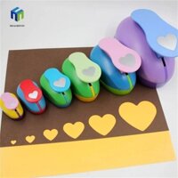 Healmeyou Máy đục lỗ 9-75mm Cắt giấy Thủ công DIY Cắt thủ công cho giấy Máy đục lỗ hình trái tim