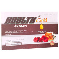 Health Gold Ăn Ngon, giúp hỗ trợ tiêu hóa tốt, tăng cường sức khỏe (Hộp 60 viên)