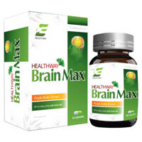 Healthway Brain Max, hỗ trợ tăng cường tuần hoàn não, cải thiện di chứng sau tai biến