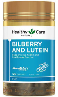 Healthy Care Bilberry & Lutein 120 Capsules