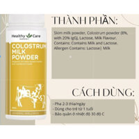 Healthy Care Colostrum Milk Powder 300g - Sữa bò non cho bé [TPBS]