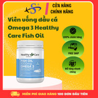 Healthy Care Dầu Cá Omega 3 Fish Oil giúp bảo vệ sức khỏe tim mạch, trí não, mắt hộp 400 viên