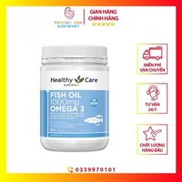 Healthy Care Fish Oil 1000mg Omega 3 ÚC Siêu To 400 Viên