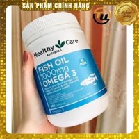 Healthy care Fish Oil 1000mg Omega 3 [HÀNG ÚC]