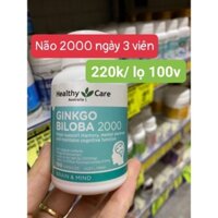 Healthy Care Ginkgo Biloba 2000mg