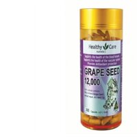 Healthy Care Grape seed Extract 12000 mg - Tinh chất hạt nho hộp 300 viên của Úc
