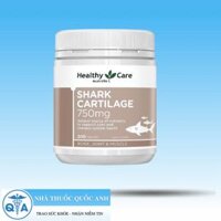 Healthy Care Shark Cartilage 750 mg – Sụn Vi Cá Mập hỗ trợ điều trị các bệnh về xương khớp