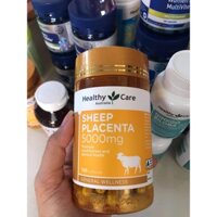 Healthy Care Sheep Placenta 5000mg viên uống Nhau thai cừu trẻ hóa làn da 100 viên của úc
