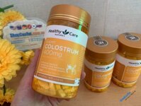 Healthy Care Super Colostrum 400mg 200 Chewable Tablets - Sữa bò non dạng viên cho trẻ trên 1 tuổi và người lớn