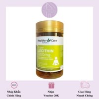 Healthy Care Super Lecithin 1200mg - Viên Uống Mầm Đậu Nành Hỗ Trợ Đẹp Da Dáng