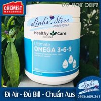 Healthy Care Ultimate Omega 3-6-9 - 200 viên 💙 Chemist Warehouse - Úc