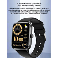 Heart Rate Game Phone Smart Watch Aluminum Alloy Body Temperature Call Detection