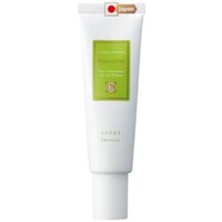 Heaven Veil (sunscreen makeup base) does not contain any UV absorbers, is non-chemical, additive-free, and gentle on the skin, making it suitable for sensitive skin on the face. It has an SPF of 45 and a PA++++ rating.