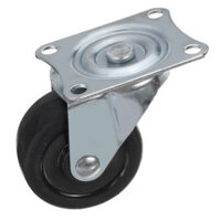 Heavy Duty 2" 50mm Swivel Castor Wheel for Shopping Cart Trolley Caster Rubber