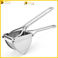 Heavy Duty Potato Ricer Stainless Steel Spaetzle Press with Scratch Resistant#DELA