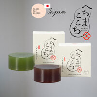 Hechima Cocochi Xà Phòng Trà Từ Quả Mướp Nhật Bản / Xà Phòng Mật Ong Trà Mướp Cho Mặt, Tóc và Cơ Thể 80g Không Chứa Chất Tạo Bọt Tổng Hợp【Trực tiếp từ Nhật Bản】