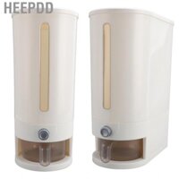 HEEPDD 10 kg thùng chứa thực phẩm phân phối gạo với cốc đo và nắp nhà bếp nhỏ gọn tổ chức phòng đựng dụng cụ cho các loại ngũ cốc thiết kế niêm phong hiệu quả bột (a)