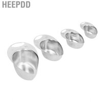 HEEPDD 4 Cái/bộ Muỗng Đo Lường Cốc Inox Dụng Cụ Nấu Ăn Nhà Bếp AOS