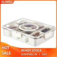 HEEPDD 8 Compartment Ingredients Box  Safe Divided Serving Tray for Stall