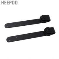 HEEPDD Bộ ròng rọc cửa chuồng Bộ tủ mini theo dõi phần cứng Đường ray treo để trượt Thép carbon cổ điển Bộ phụ kiện thay thế lò sưởi hiên