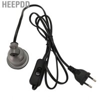 HEEPDD Công tắc núm vặn bò sát Dễ dàng lắp đặt đèn nhiệt với dây nguồn và giá đỡ cho Brooder