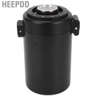 HEEPDD FILFEEL 304 Cà phê bằng thép không gỉ Cà phê hai lớp Lớp Sân chứa Airtight Bean Storage với muỗng cho trà