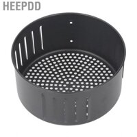 HEEPDD Giỏ đựng nước chiên chiên 2.6L Lớp phủ chống dính Thép thực phẩm màu đen Nhiều lỗ có thể tái sử dụng để nướng