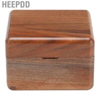 HEEPDD Hộp đựng nhẫn bằng gỗ Hộp đựng đồ trang sức Hộp trưng bày để cầu hôn AOS
