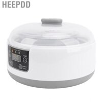 HEEPDD Máy Làm Sữa Chua Di Động Chạy Điện 1.2L Natto Tự Làm Tiết Kiệm Năng Lượng Với Bảng Điều Khiển Thông Minh Nguyên Liệu Cấp Thực Phẩm Bao Gồm 5 Lọ Sữa Tangy Tùy Chỉnh (01)
