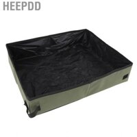 HEEPDD Nhà vệ sinh cho thú cưng loại mở Sử dụng thuận tiện Hộp đựng rác cho mèo có thể gập lại Không bị rò rỉ nước cho hành trình ngắn
