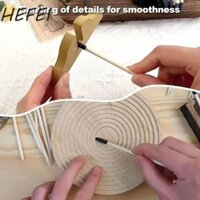 Hefei 100 Que chà nhám chính xác, Thiết kế que diêm Cây chà nhám chi tiết tinh tế, Đa năng 150 GritIdeal Tay cầm bằng gỗ thoải mái Đánh bóng Thanh loại bỏ rỉ sét Sở thích gỗ