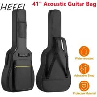 Hefei 40 / 41 Inch Túi Đàn Guitar Dân Gian Acoustic Bền Thoáng Mát Túi Bảo Quản Đàn Guitar Hộp Đựng Dụng Cụ Túi Chống Thấm Nước Acoustic 600D Oxford Vải Ba Lô
