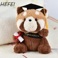Hefei Bác Sĩ Cap Búp Bê Gấu Trúc, Mũ Cử Nhân Nhồi Bông Cử Nhân Gấu Trúc Đồ Chơi Sang Trọng, Quà Tặng Kỷ Niệm Mềm Mại Dễ Thương Học Thuật Procyon Lotion Động Vật Búp Bê Sinh Nhật
