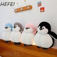 Hefei Đồ chơi chim cánh cụt nhồi bông, Đồ chơi nhồi bông chim cánh cụt cực, Trang trí nội thất mềm mại Mô phỏng lông cánh cụt Kawaii Đồ chơi trẻ em