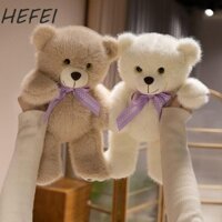 Hefei Nơ Gấu Đồ Chơi Sang Trọng, Búp Bê Gấu Sang Trọng Mắt Bông PP, Kawaii Mô Phỏng Hoạt Hình Cặp Đôi Gấu Thú Nhồi Bông Gối Ngày Lễ Tình Nhân