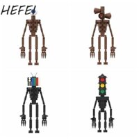 Hefei Siren Head Khối xây dựng, Model Trevor Henderson Wiki Khối xây dựng đèn giao thông Halloween, Bộ sưu tập quạt Trang trí sáng tạo Trang trí máy tính để bàn có thể tháo rời