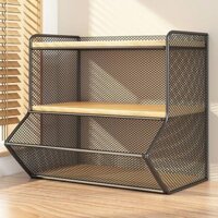 HEFENG111 kệ gỗ đồ decor bàn học kệ để bàn kệ sách để bàn bàn trang điển mini kệ để đồ