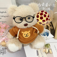 HEFENG820 Tự Làm Handmade Tai Thỏ Sẽ Di Chuyển Sang Trọng Ghi Âm Búp Bê Chất Liệu Gói 520 Quà Tặng Ngày Lễ Tình Nhân gấu bông