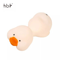 [heibaike] Đèn Ngủ Nằm Vịt LED Đèn Đồ Chơi Trẻ Em Dễ Thương Mềm Mại Silicone Đèn Phòng Ngủ Món Quà Sinh Nhật Night Light